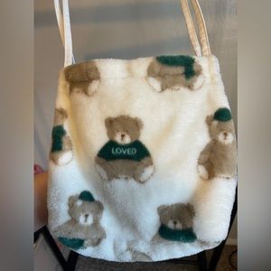 Fuzzy Bear Bag